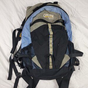 Camelbak Peak Bagger Blue Hydration Backpack Camping Hiking Trails Summer